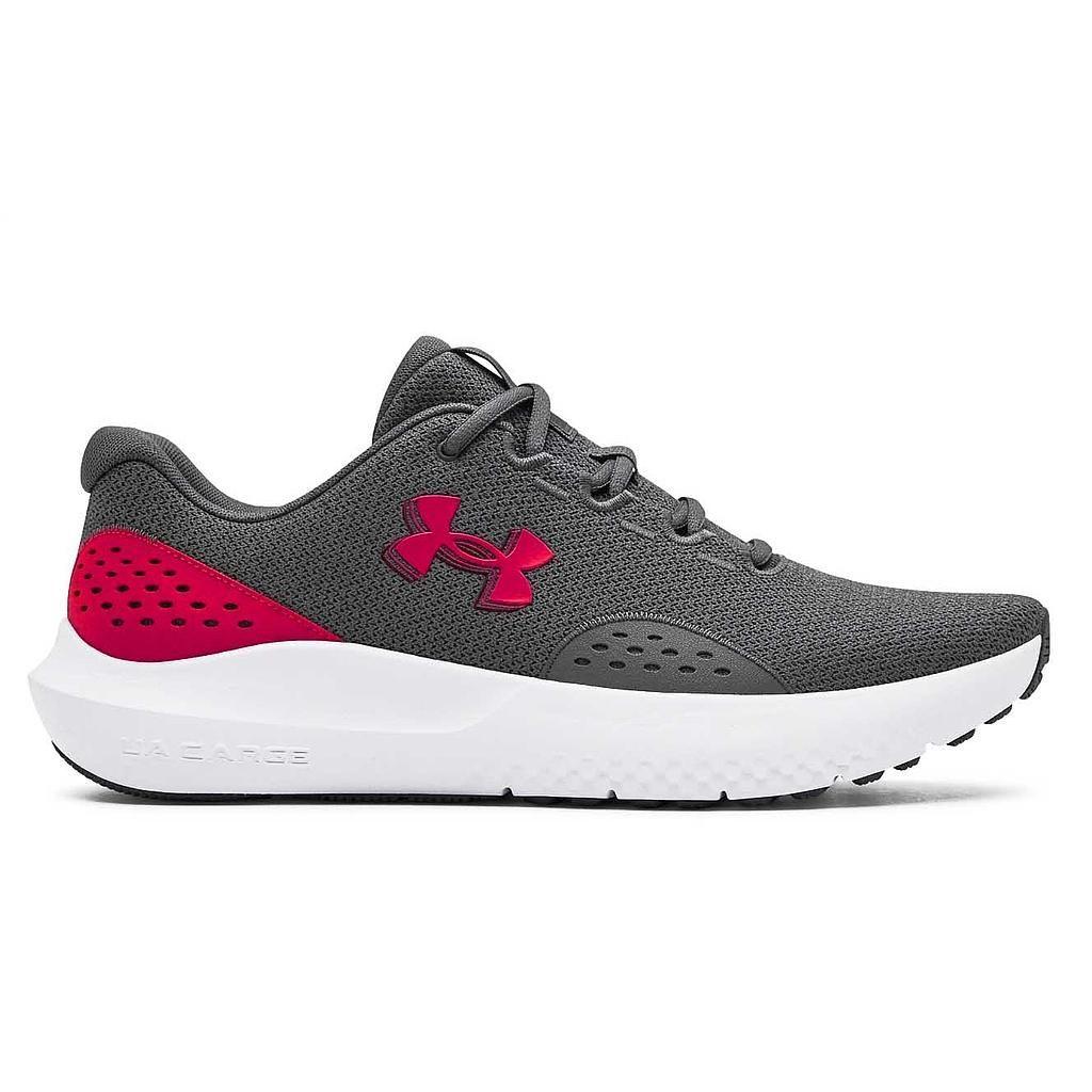 Zapatillas Running Hombre Under Armour Surge 4 Grey Red-0