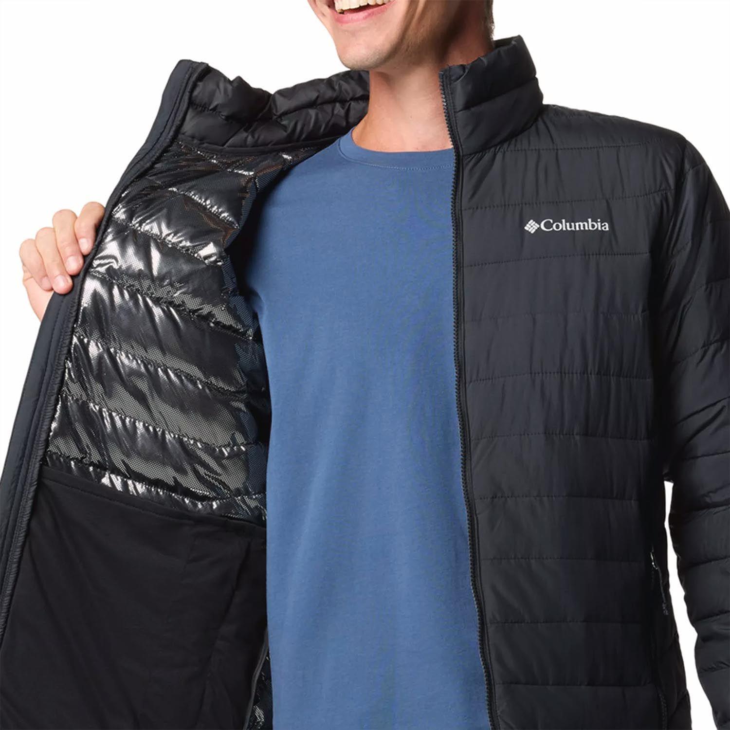 Parka Aislante Hombre Columbia Powder Lite II Negro-2