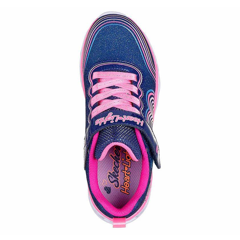 Zapatillas Urbanas Skechers Niña Heart Lights 302689-LNVMT-2