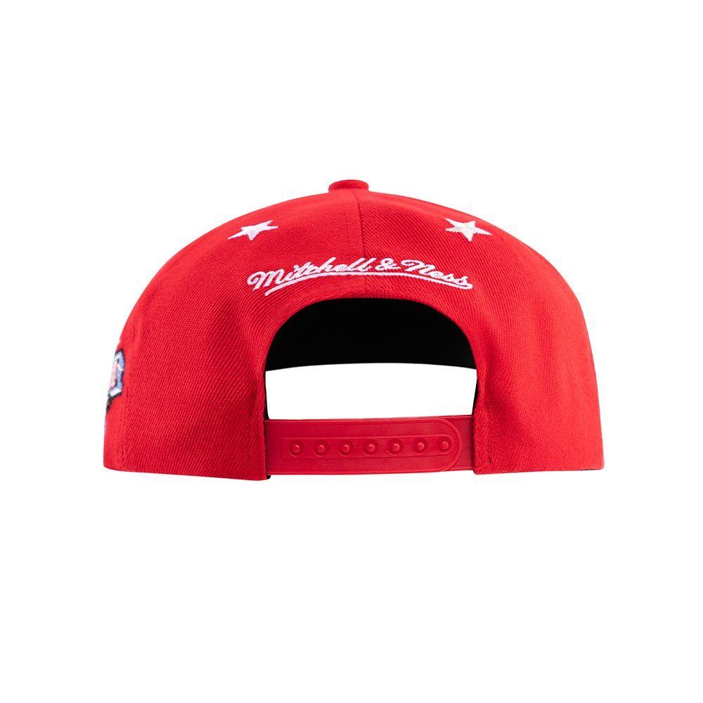 Gorro Phila'76 All Star 97 Rojo Mitchell And Ness-2