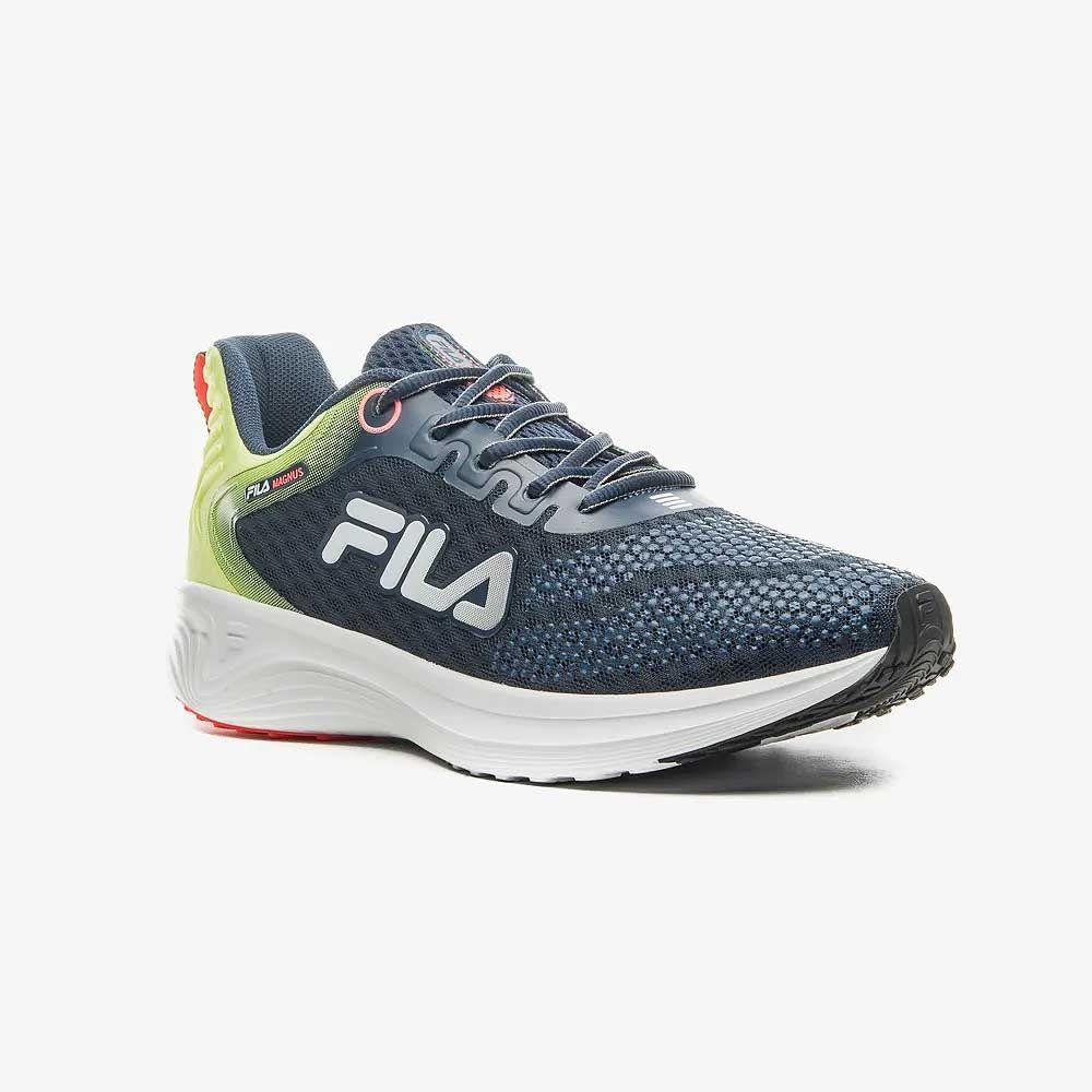 Zapatilla Running Hombre Fila Magnus Azul-3