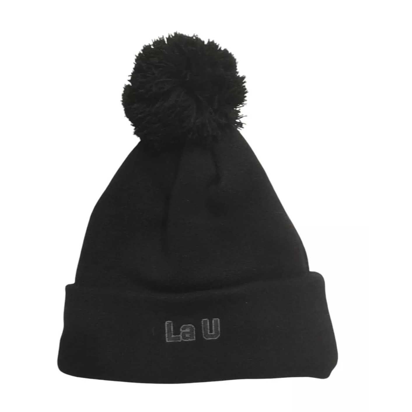 Beanie New Era Universidad De Chile Pompón Negro-2