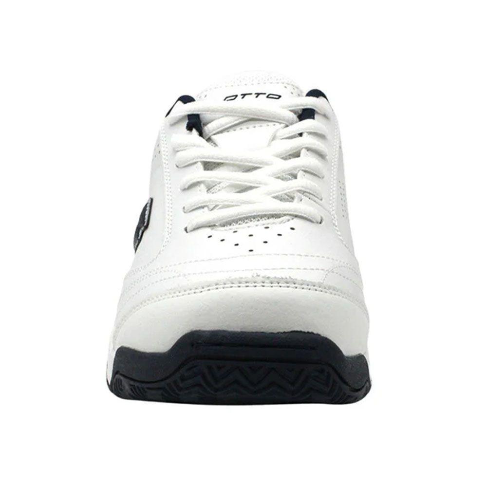 Zapatilla Urbana Juvenil Lotto Court Blanca Azul Pofundo-2
