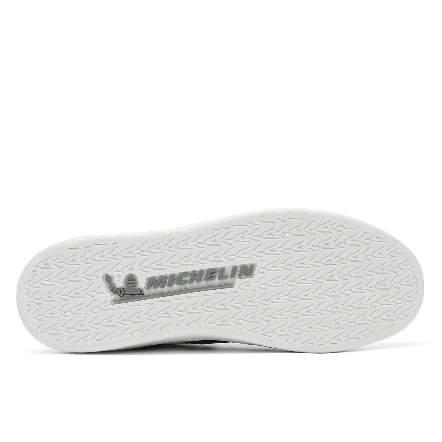 Zapatilla Michelin Hombre PS22 Blanco-Negro-3
