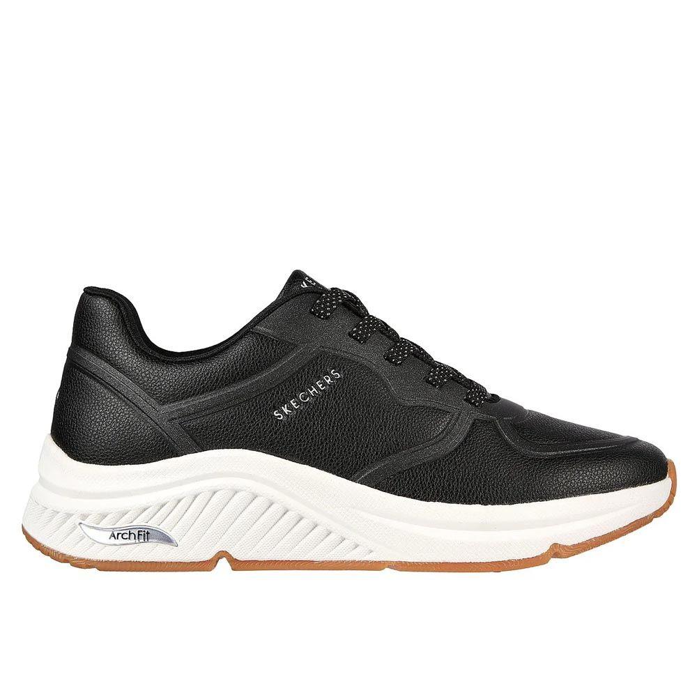 Zapatillas Urbanas Mujer Skechers Arch Fit S-Miles- Mile M 155570-BLK-0