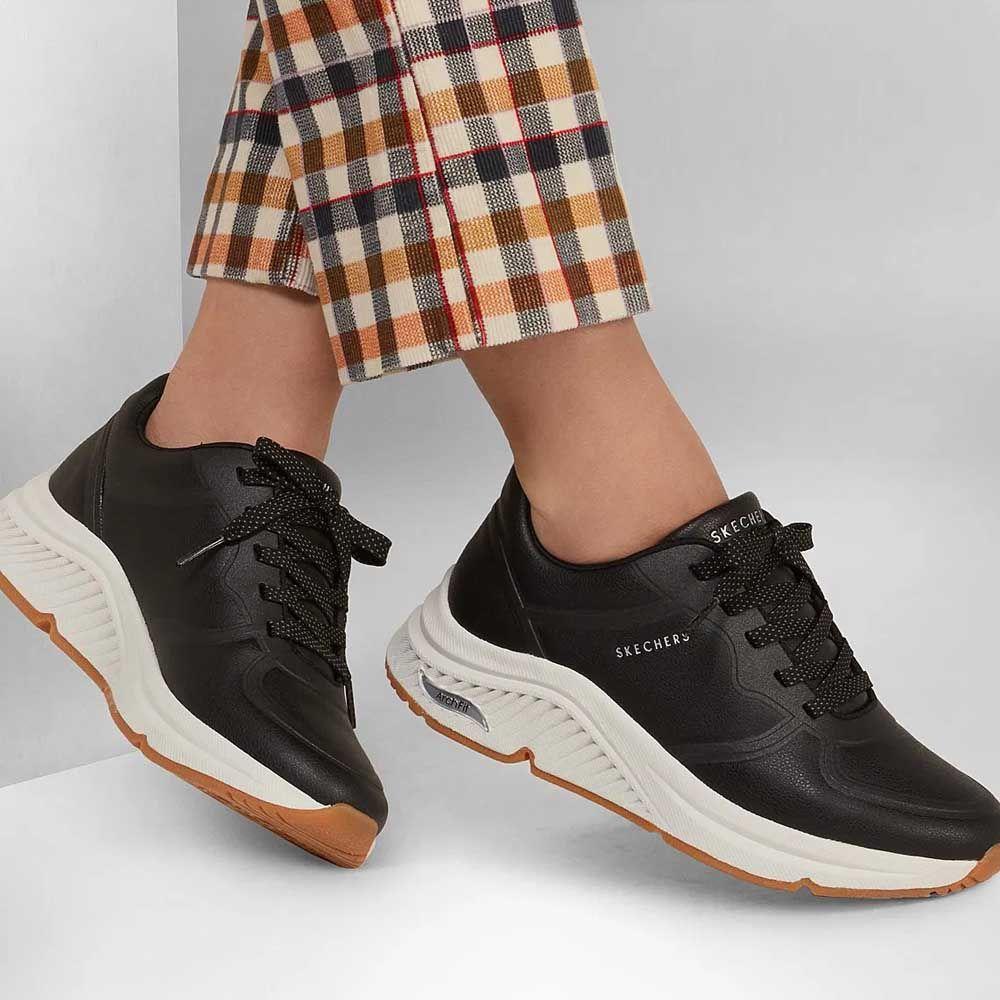 Zapatillas Urbanas Mujer Skechers Arch Fit S-Miles- Mile M 155570-BLK-5