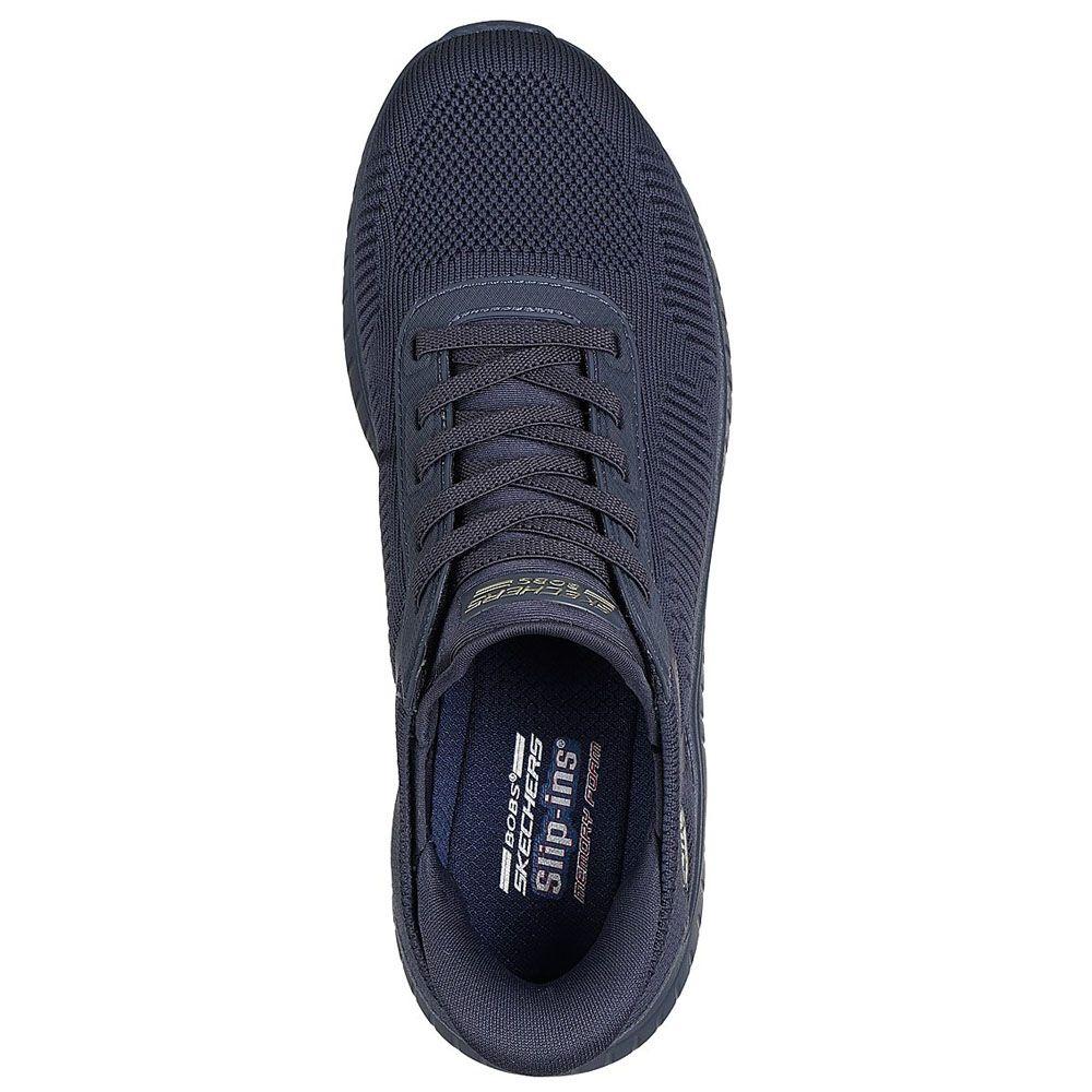 Zapatillas Mujer Skechers Slip-Ins Bobs Squad Chaos - Current Mu Azul Oscuro-3