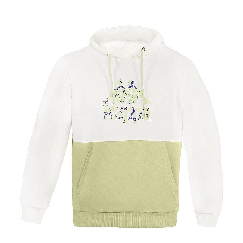 Polerón Hombre Kappa Blanco Deportivo-0