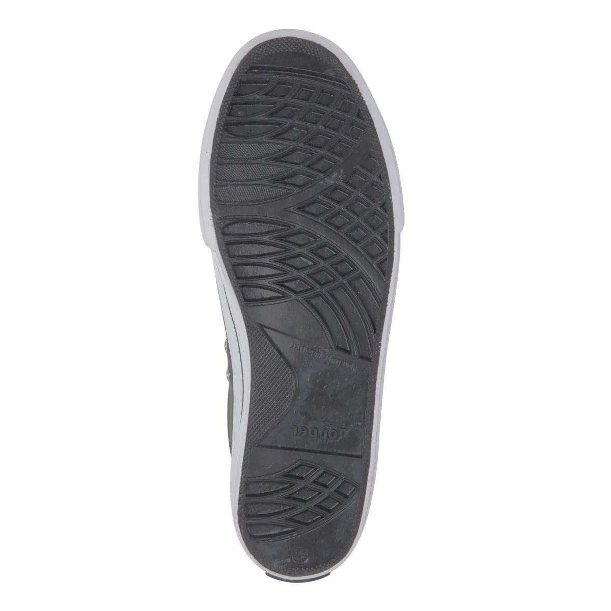 Zapatilla Lona Unisex Verde Derby Topper-3