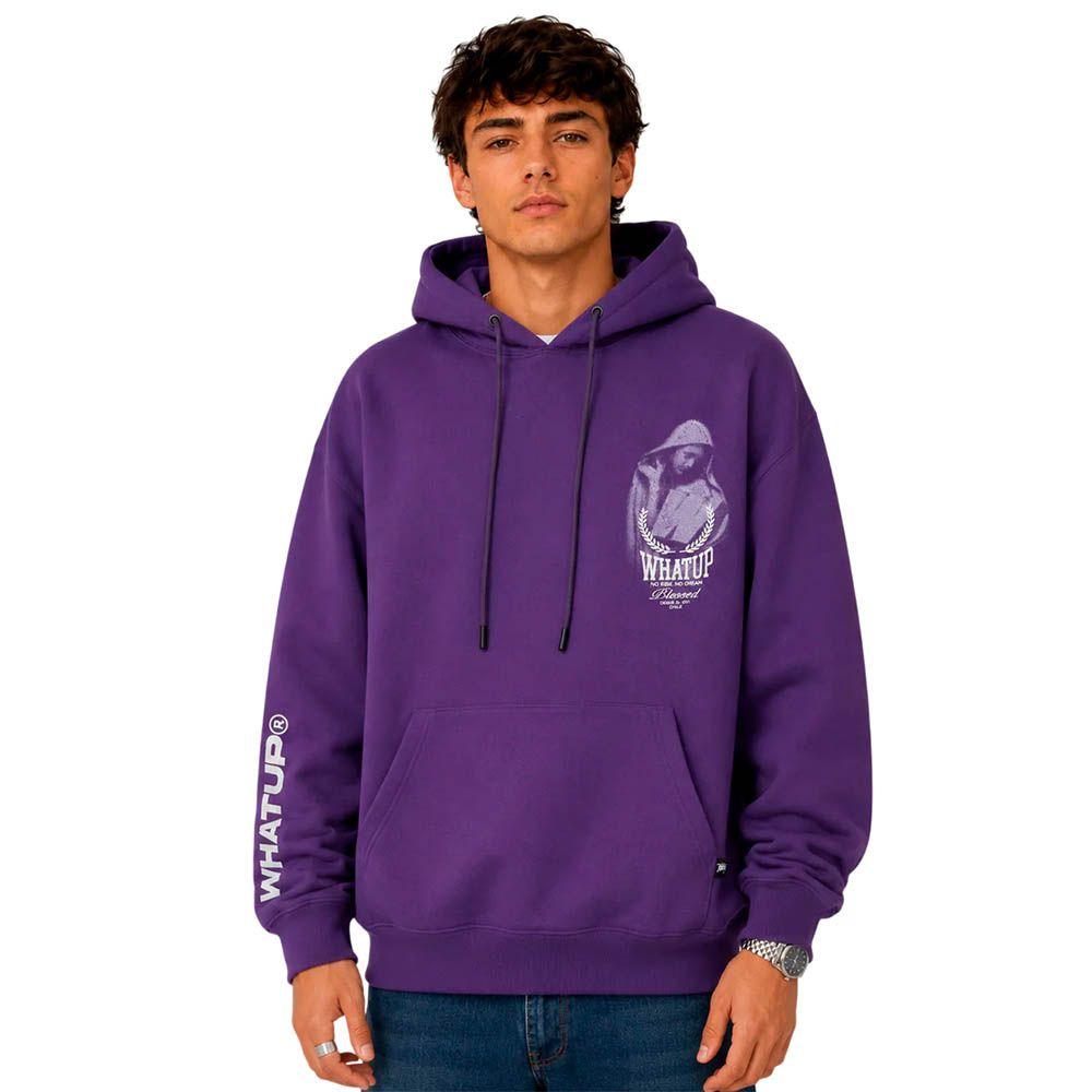 Polerón Hombre WhatUp Hoodie Holy Marie Purple-0
