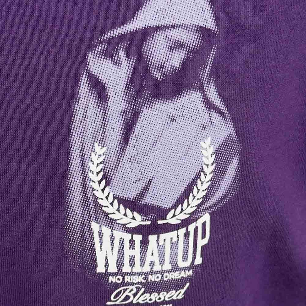 Polerón Hombre WhatUp Hoodie Holy Marie Purple-2