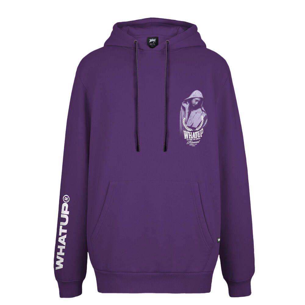 Polerón Hombre WhatUp Hoodie Holy Marie Purple-3