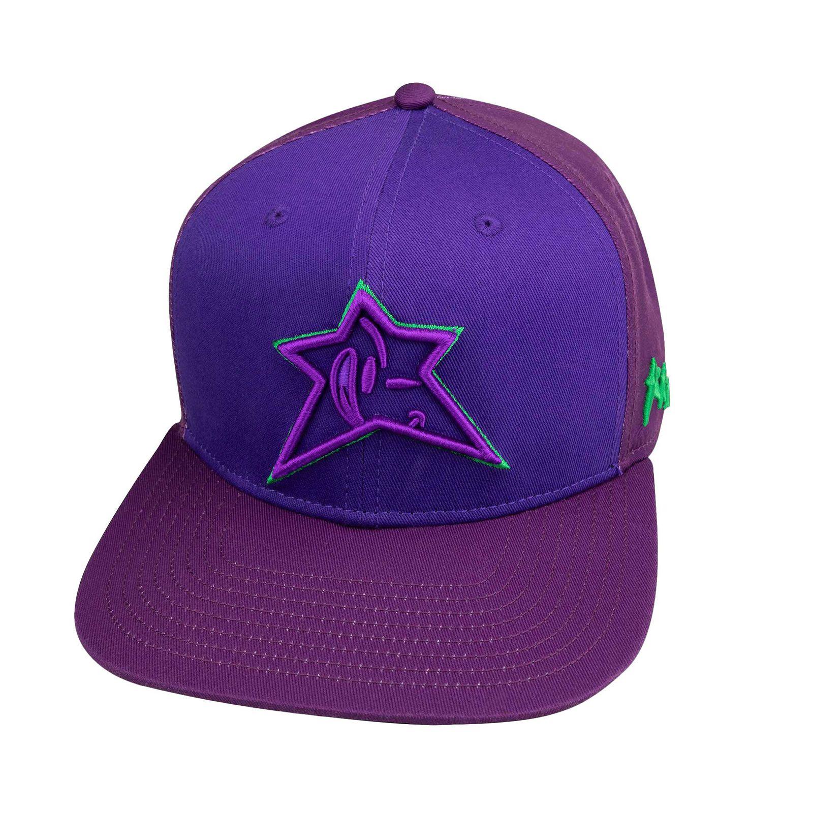 Jockey Snapback Visera Plana Starface Purple Yums-3