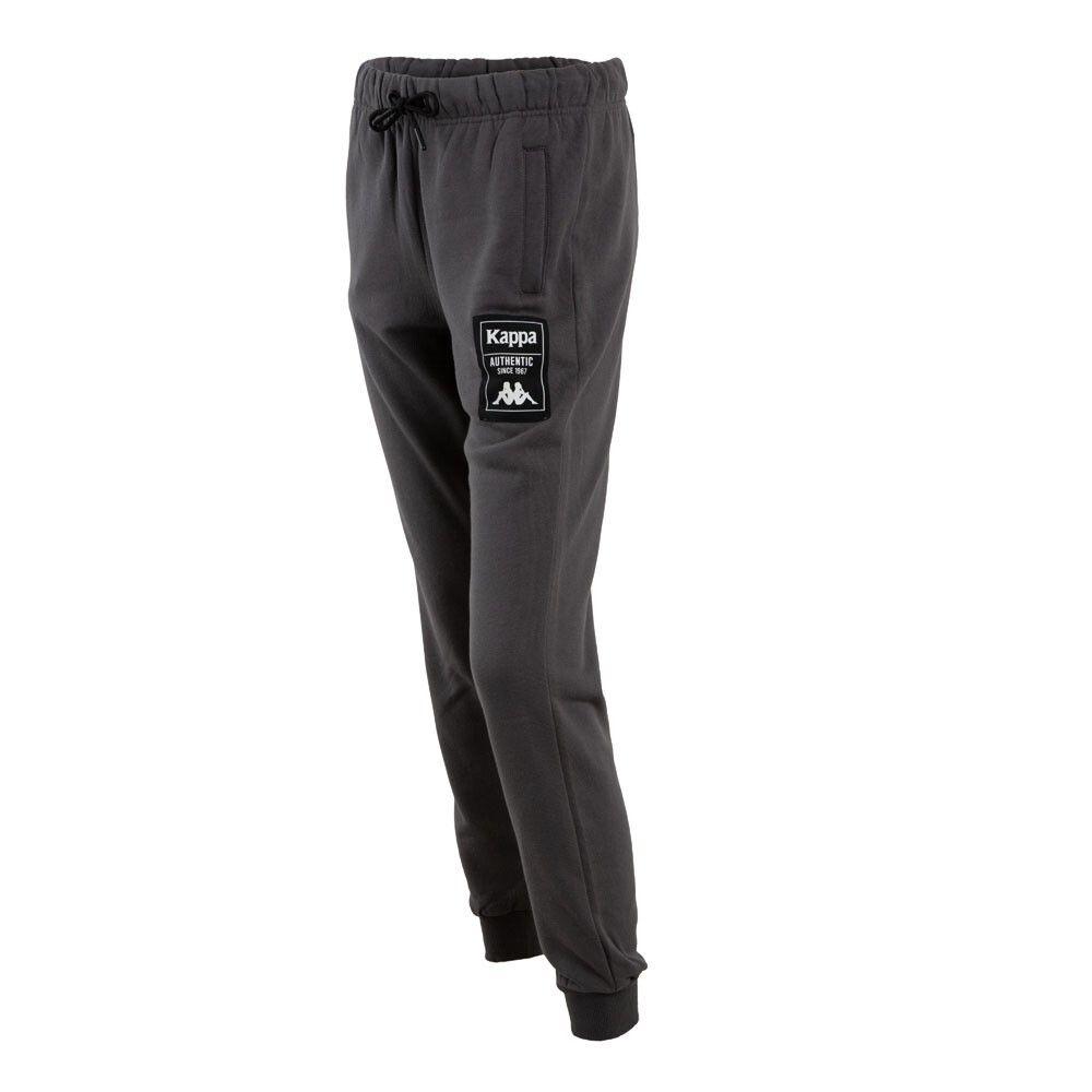 Pantalones de Mujer Kappa Big Logo Gris-1