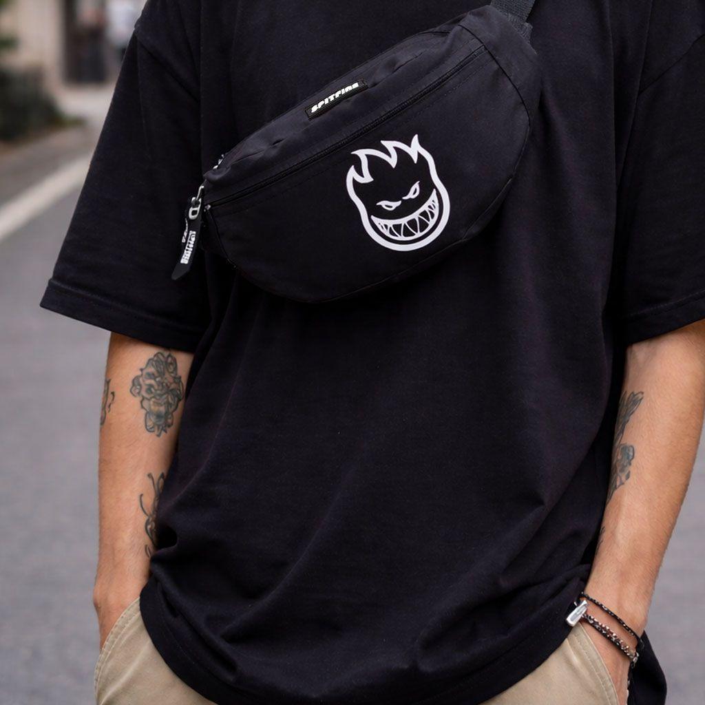 Banano Riñonera Negro 360 TS Big Head Spitfire-2