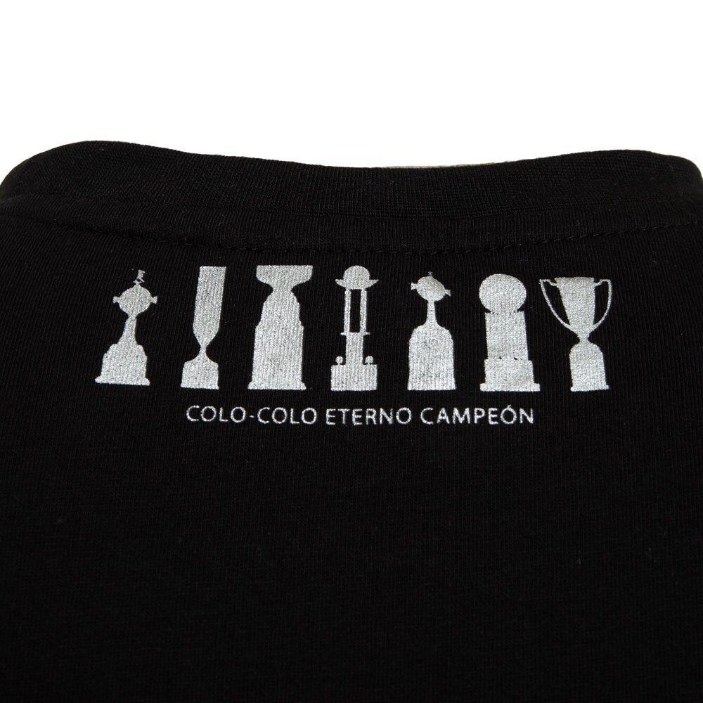 Polera Colo-Colo Urbano “Eterno Campeón Cacique” Negra-3