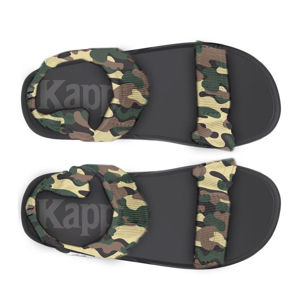 Sandalias Unisex Kappa Authentic Cloty 1 Camo-1