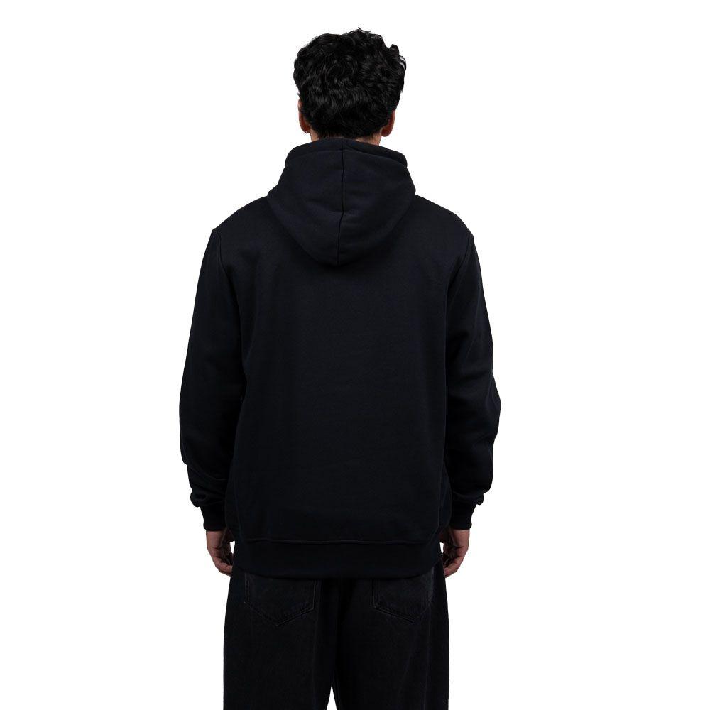 Polerón Kappa Hombre Hoddie Negro Classic-2