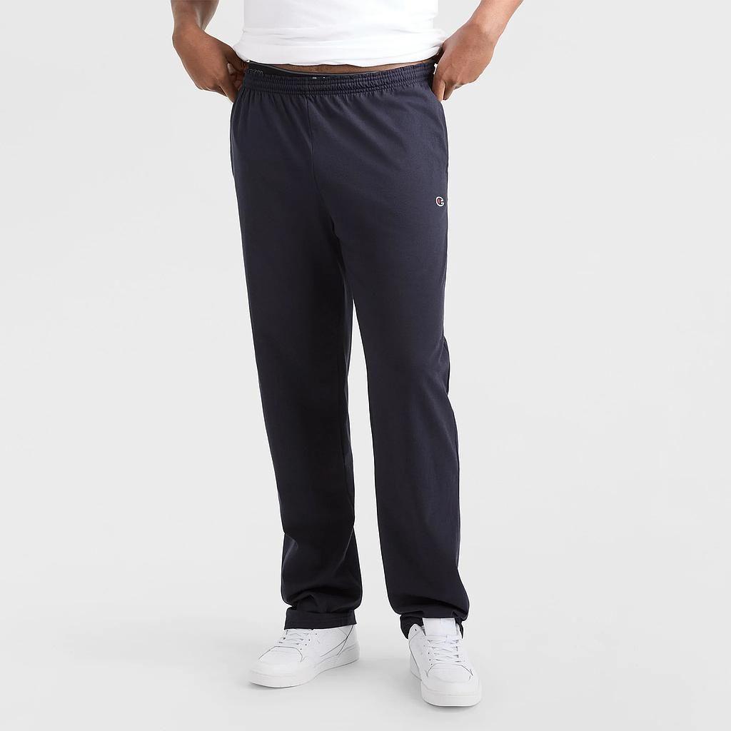 Jogger Hombre Algodón Azul C Logo Champion-0