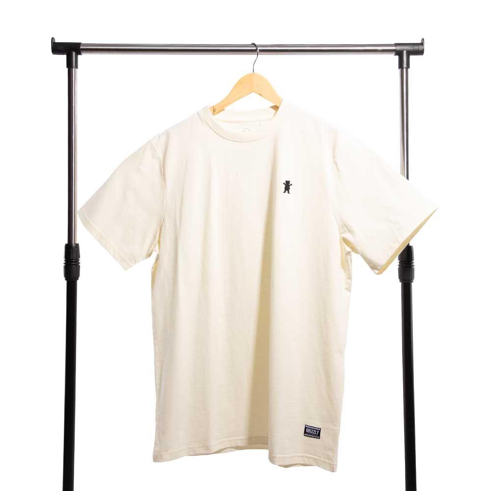 Polera Hombre Grizzly Griptape Embroidered Og Bear Off White-3