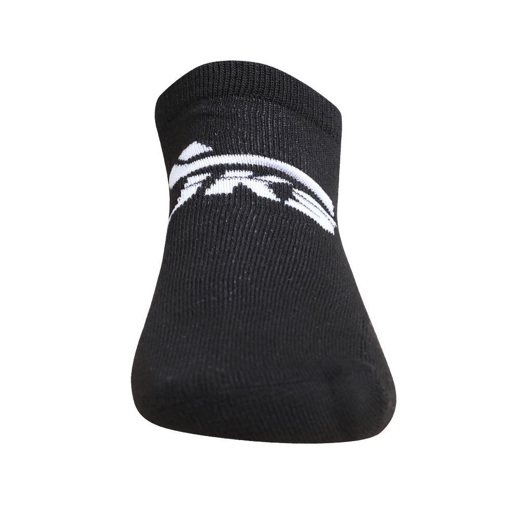 Tripack Calcetines Cortos Tricolor Negro Blanco Gris Jks-3