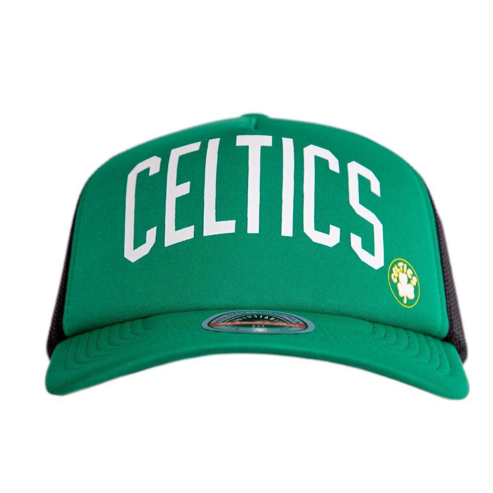 Gorro Trucker Boston Celtics Verde Mitchell and Ness-0