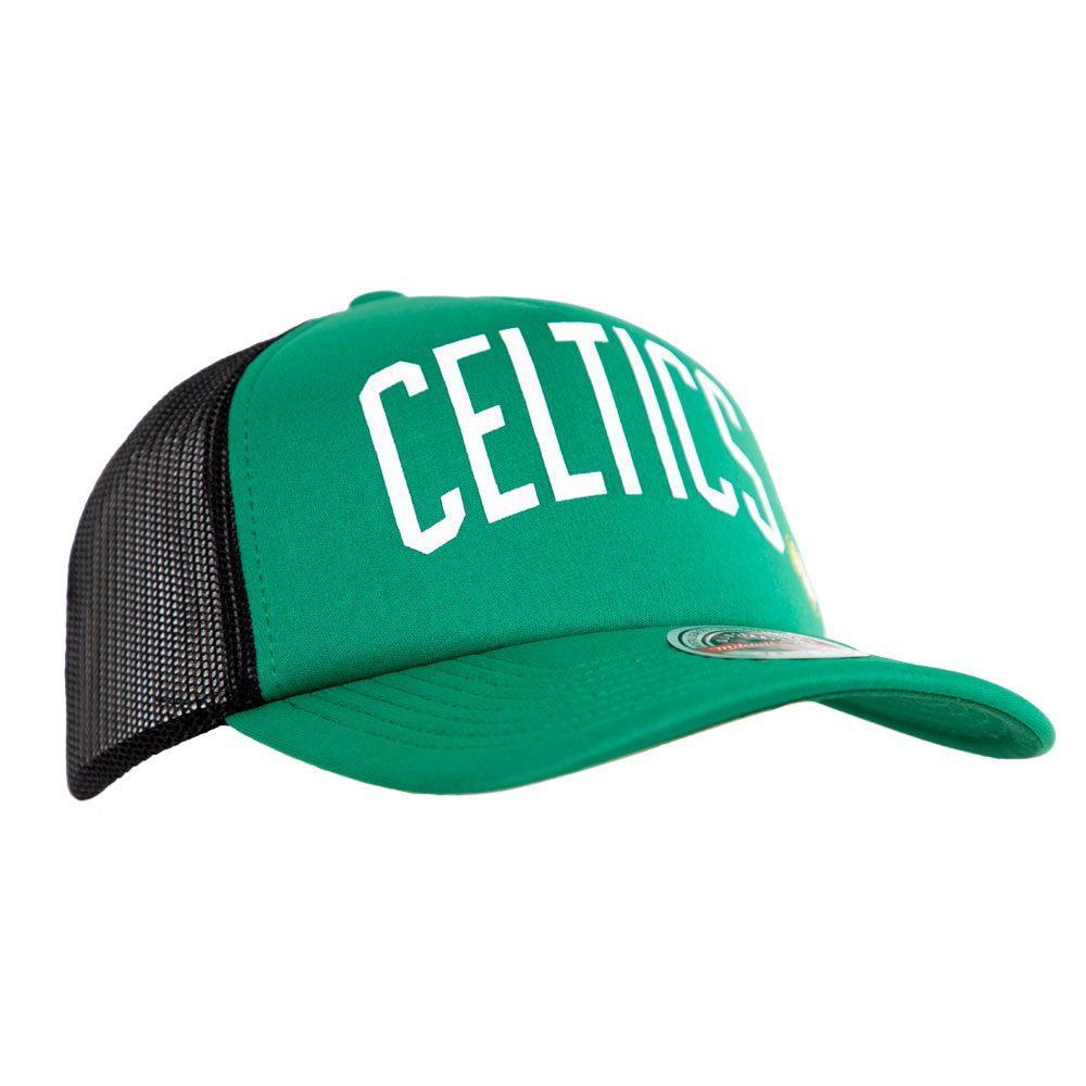 Gorro Trucker Boston Celtics Verde Mitchell and Ness-1