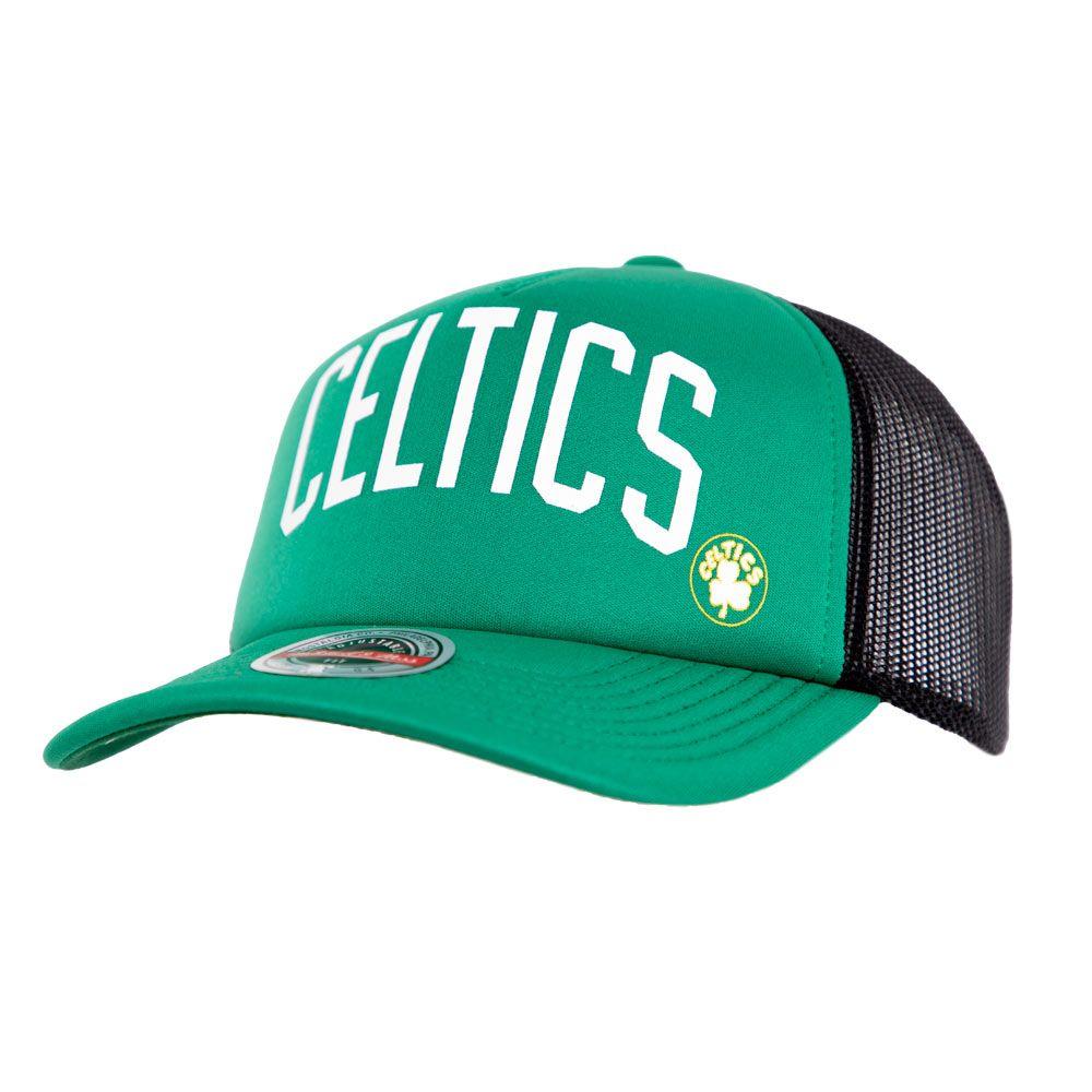 Gorro Trucker Boston Celtics Verde Mitchell and Ness-2