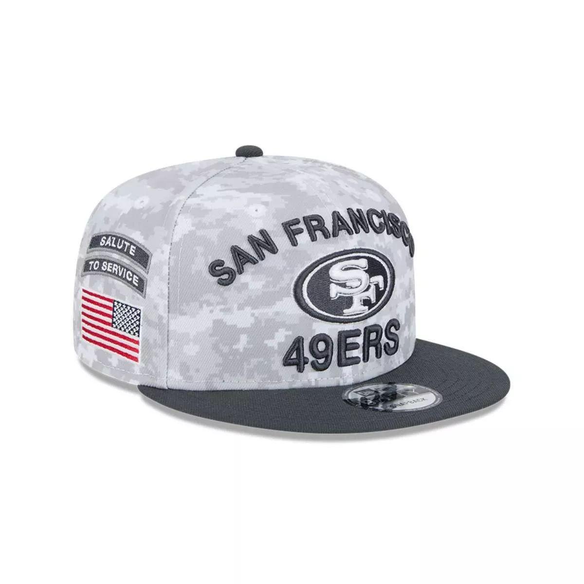 Gorra New Era 9FIFTY 49ers NFL Sideline 2024 STS-1