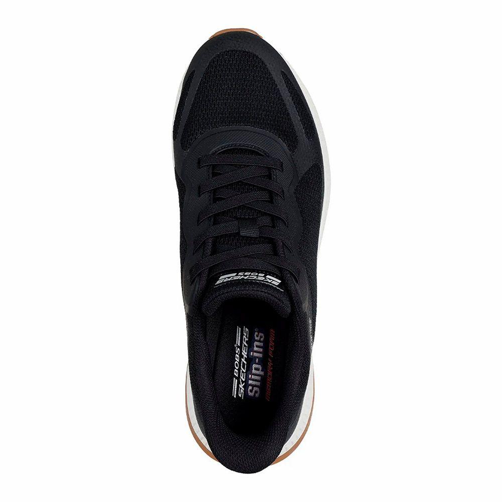 Zapatillas Urbanas Skechers Hombre Bobs Squad 4 118423-BLK-2
