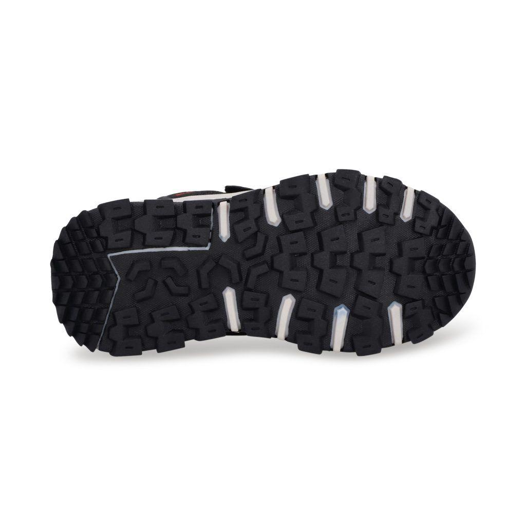 Zapatillas Outdoor Niños Kaya Negro Rojo Spalding-4