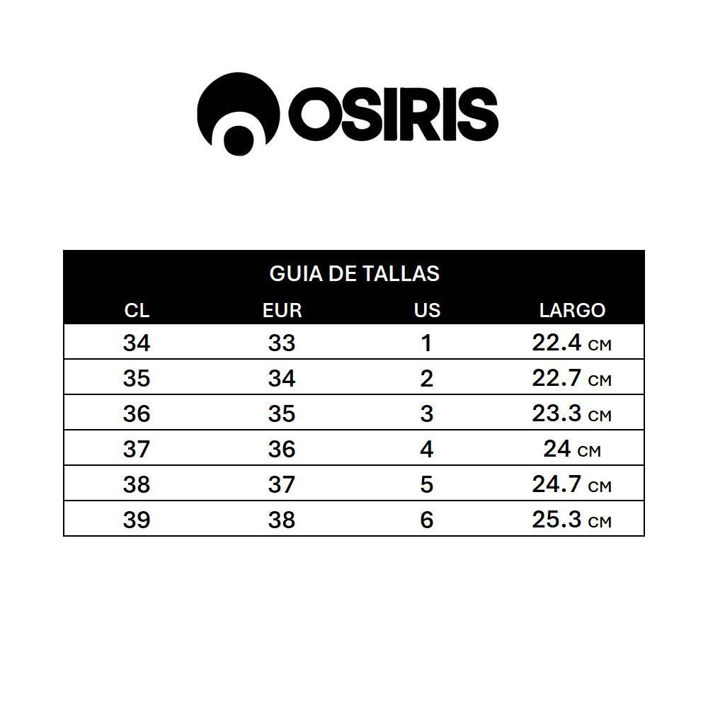 Zapatillas Juveniles Osiris Quebec Jr Skate Urbano Gris-4