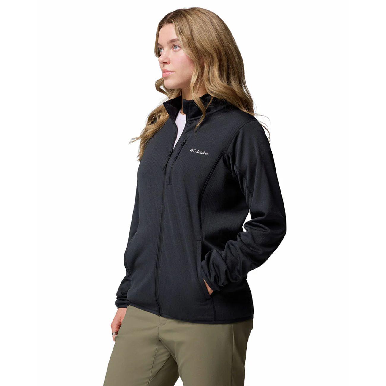Polar Mujer Columbia Basin Trail III Full Zip Negro-1