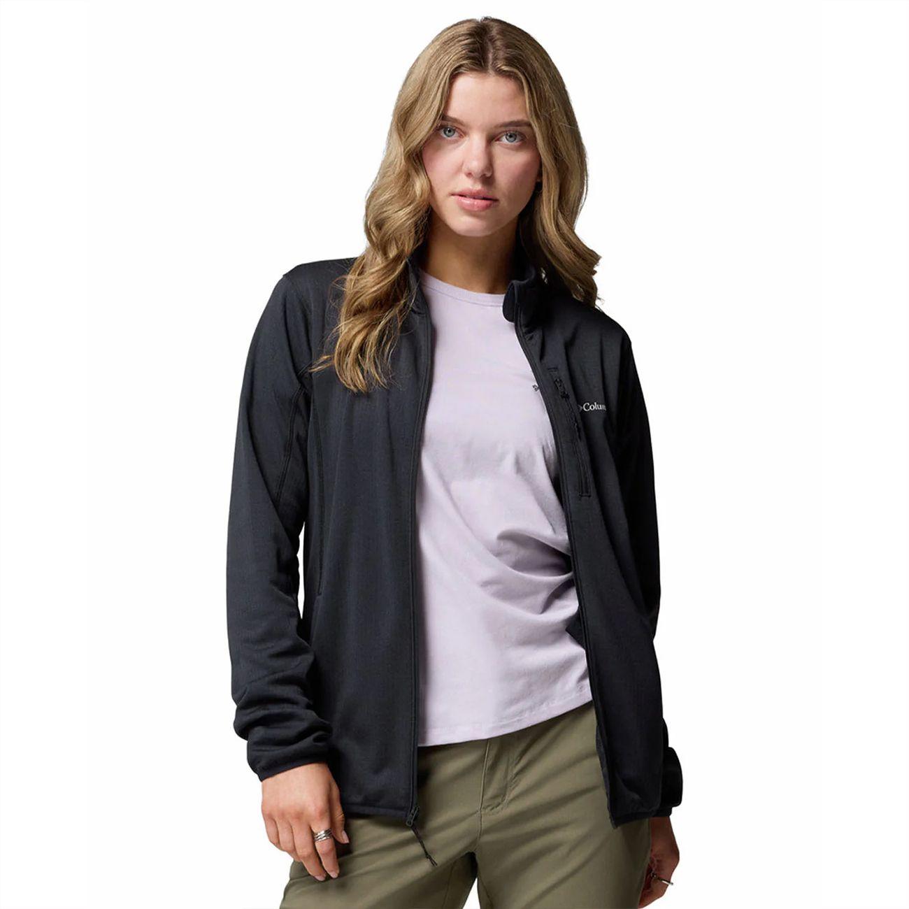Polar Mujer Columbia Basin Trail III Full Zip Negro-2
