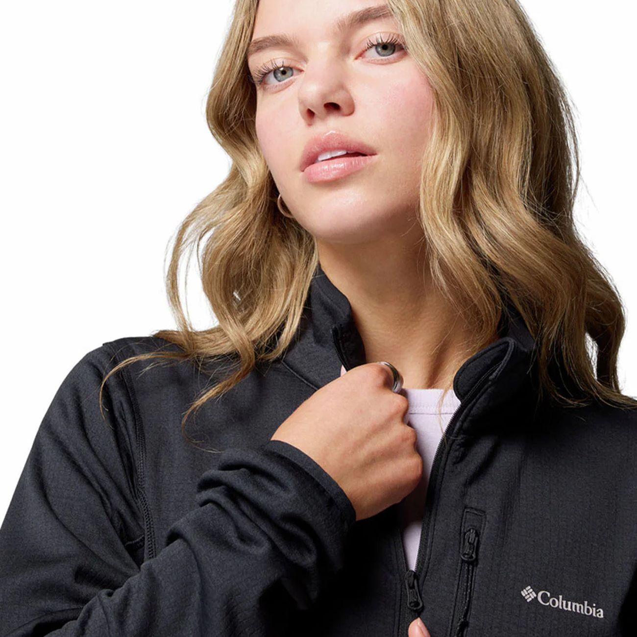 Polar Mujer Columbia Basin Trail III Full Zip Negro-4