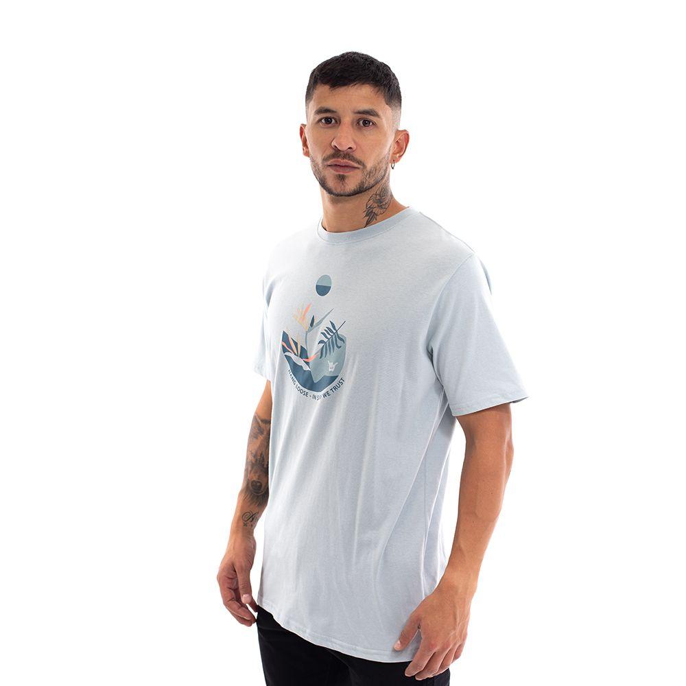 Polera Hombre Azul Sirena Hang Loose-2
