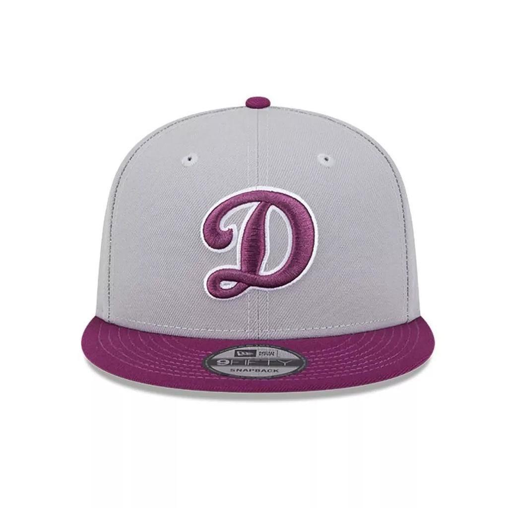 Jockey New Era 9FIFTY 2-Tone Color MLB Los Angeles Dodgers Gray/Purple-0