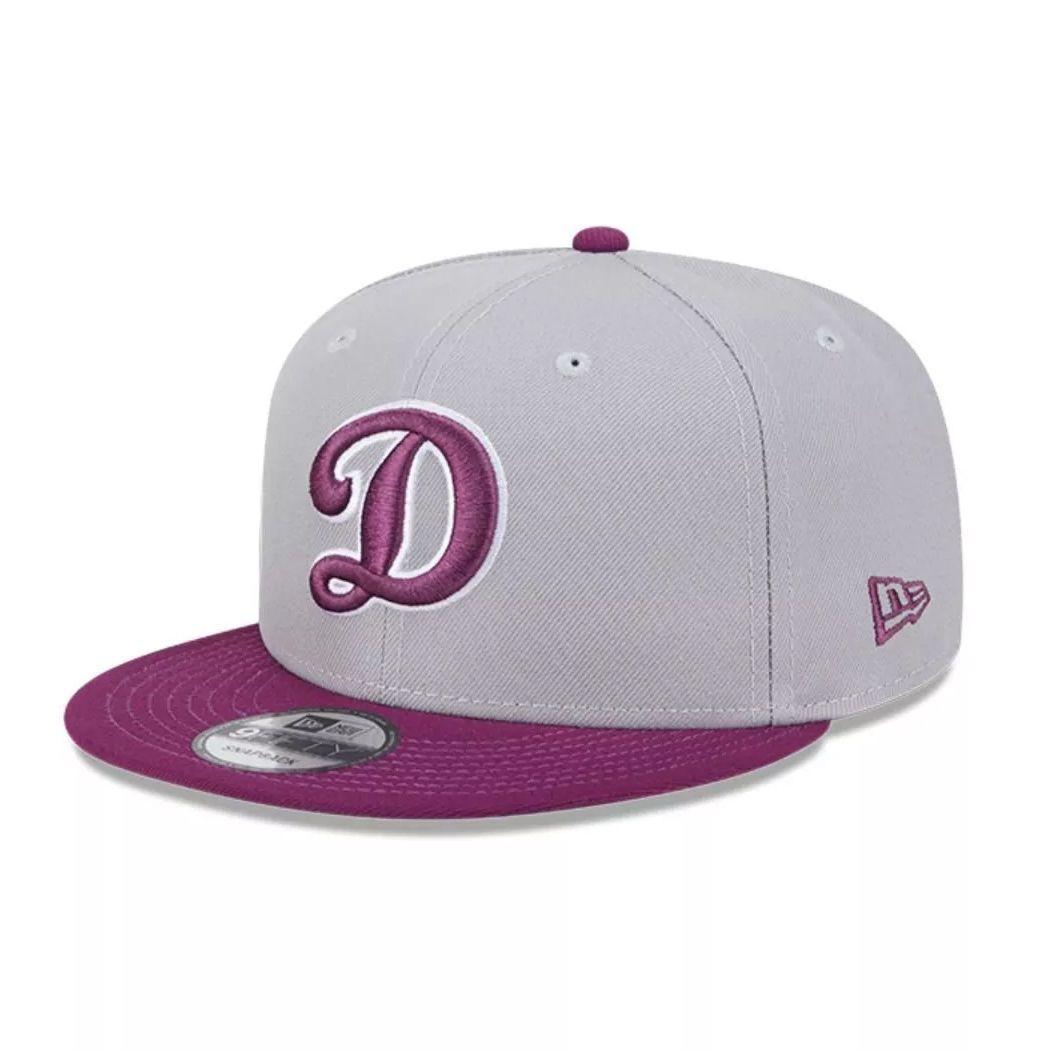 Jockey New Era 9FIFTY 2-Tone Color MLB Los Angeles Dodgers Gray/Purple-2