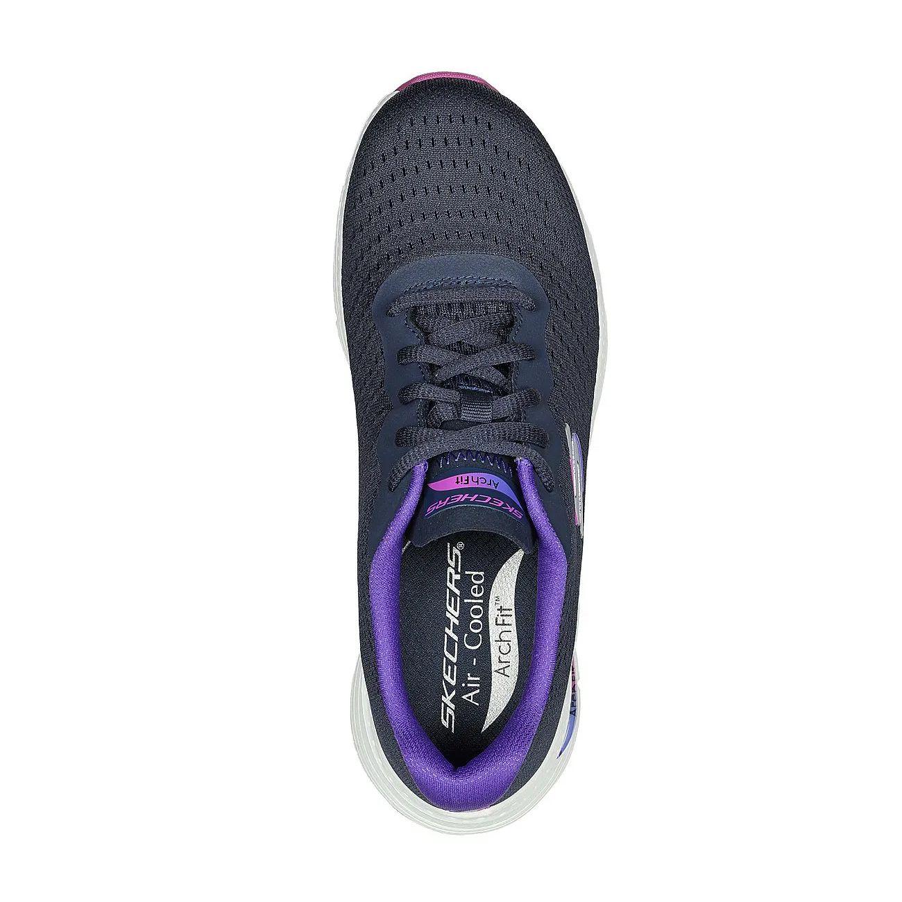 Zapatillas Urbanas Mujer Skechers Arch Fit 149722-NVPR-3