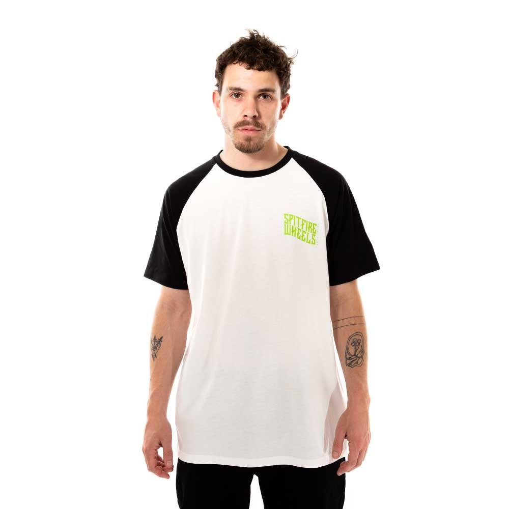Polera Manga Corta Blanco Spitfire-0
