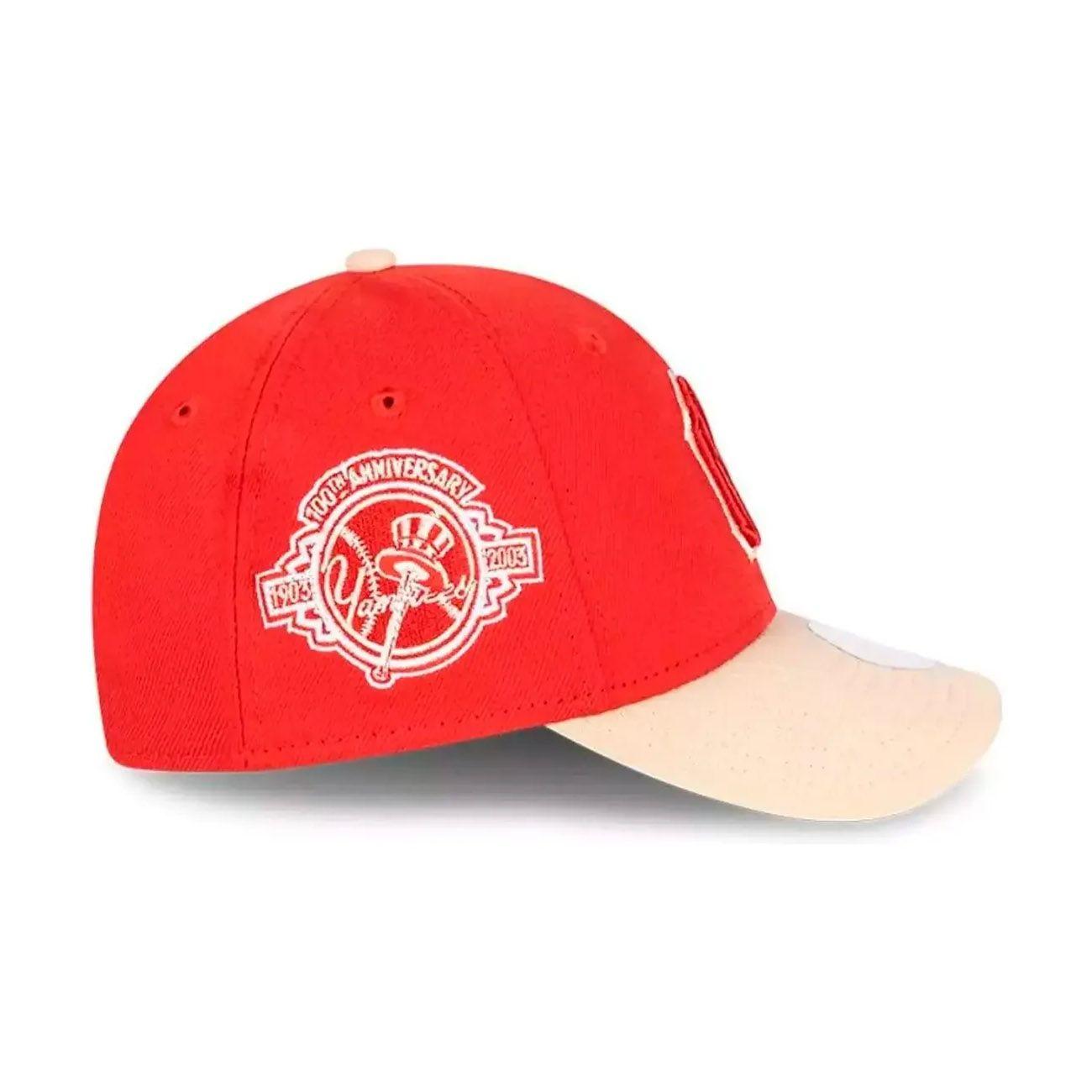 Jockey Gorra New Era 59Fifty WMNS New York Yankees MLB Soul Xmas Red-2