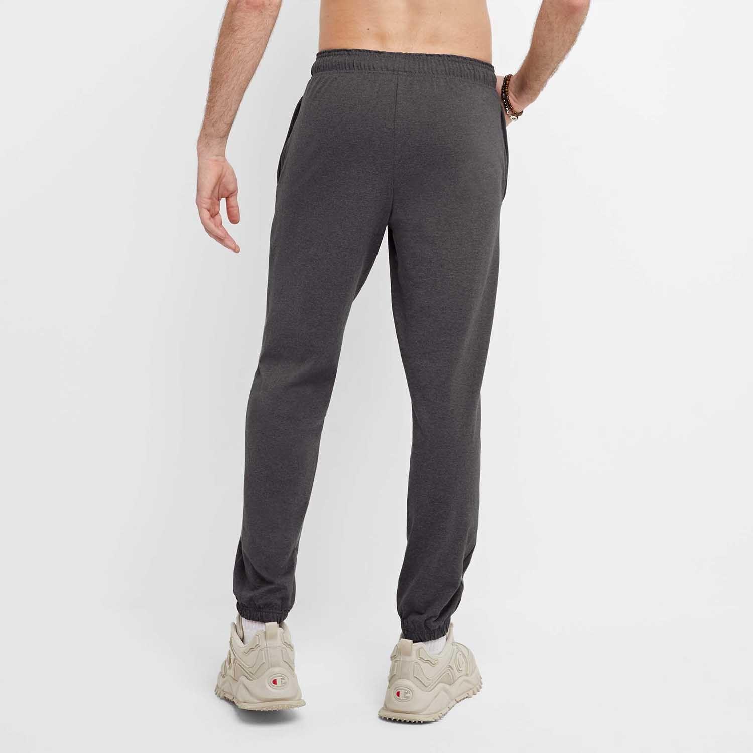 Jogger Hombre Champion Lightweight Closed Bottom Gris-2