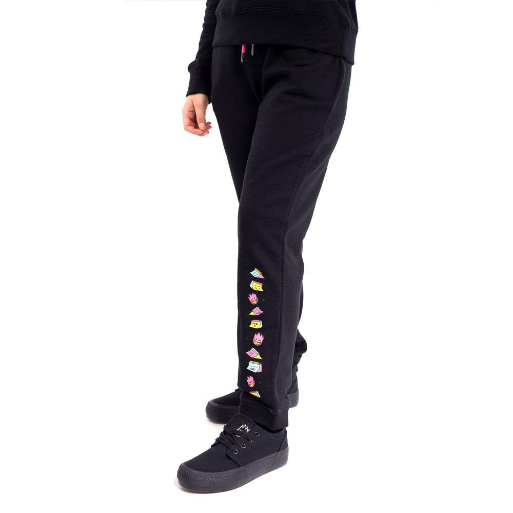 Jogger Mujer Spitfire Negro-2