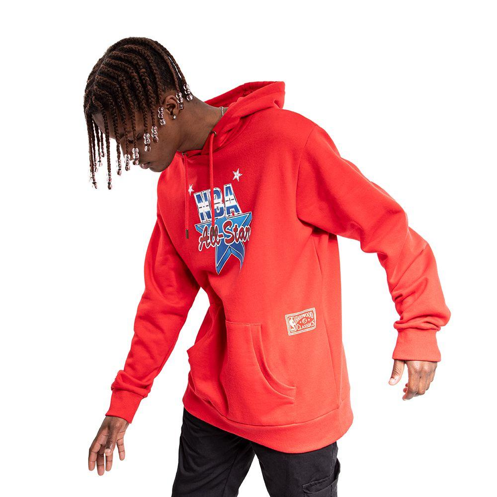 Polerón Hoodie All Stars Game Rojo Mitchell And Ness-2