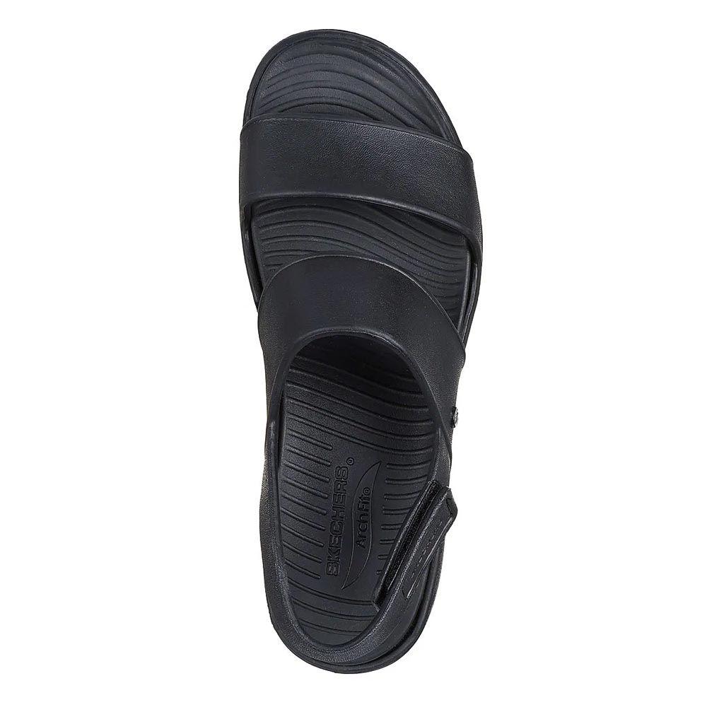 Sandalias Mujer Skechers Arch Fit Upbeat – Sunrise Negro-3