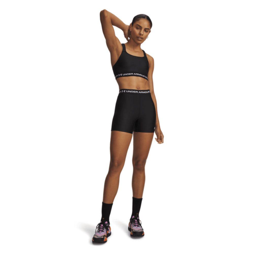 Calza Short Training HeatGear Mujer Under Armour Negro-2