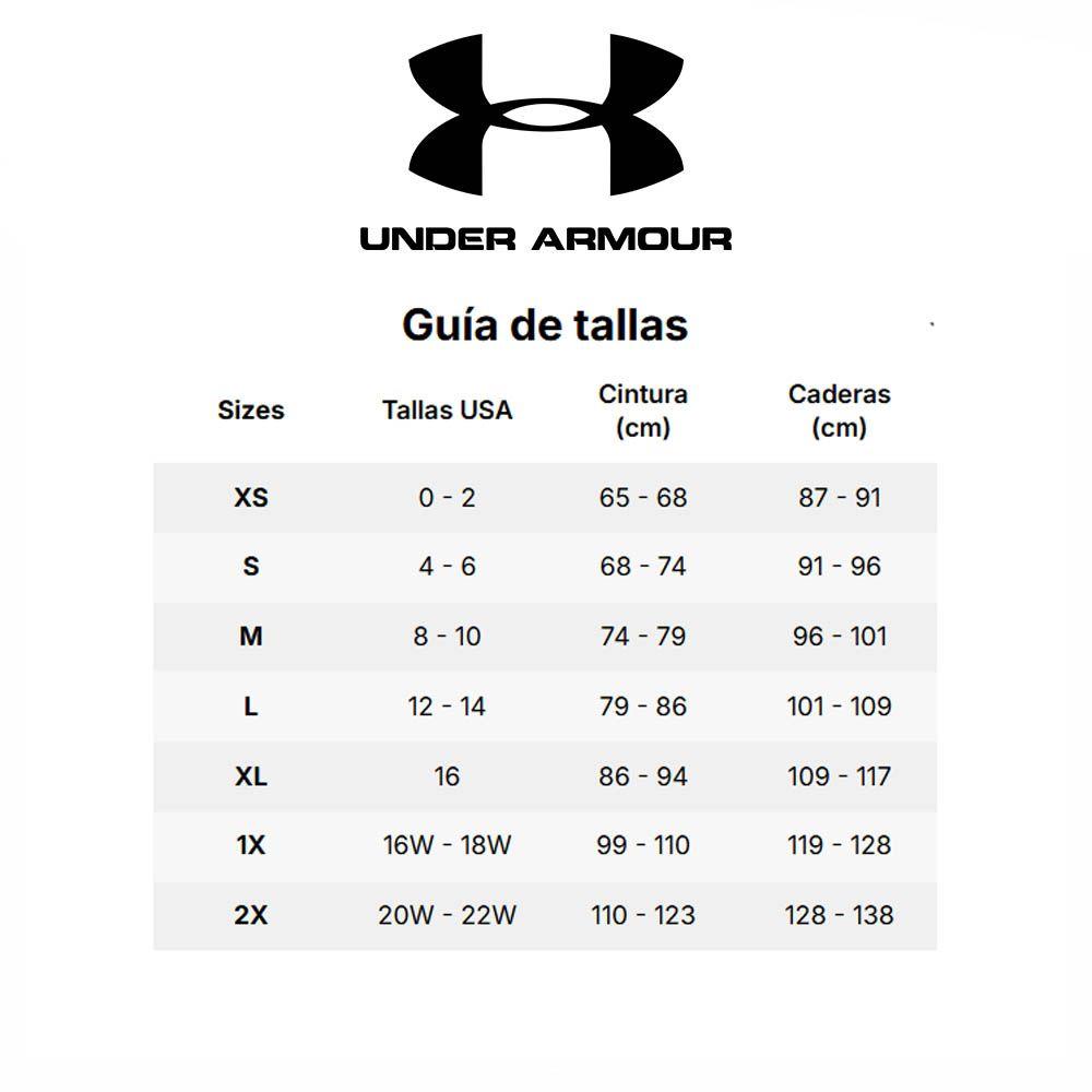 Calza Short Training HeatGear Mujer Under Armour Negro-3