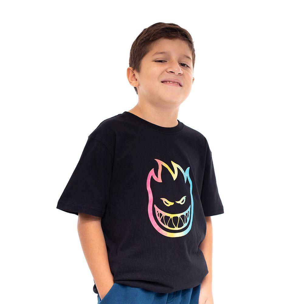 Polera Niño Trippy Swirl Negro Spitfire-2