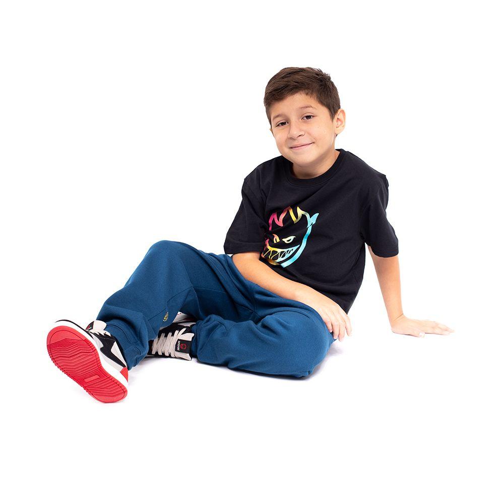 Polera Niño Trippy Swirl Negro Spitfire-4