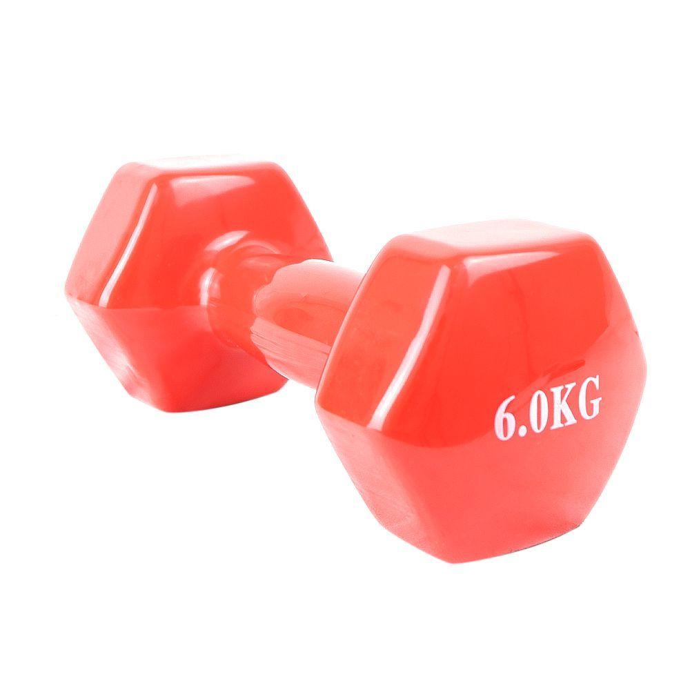 Mancuerna Hexagonal Cubierta Vinilo Jks 6 Kilos Unidad-1